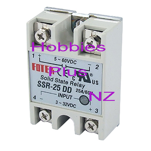 Solid State Relay 25Amp  HP SSR-25DD